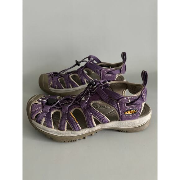 Keens Sandals Youth Size 4 Purple EUC - Picture 1 of 5